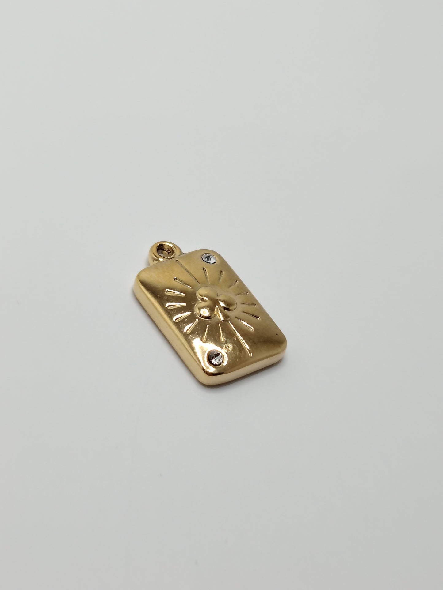 PENDENTIF CARTE TREFLE