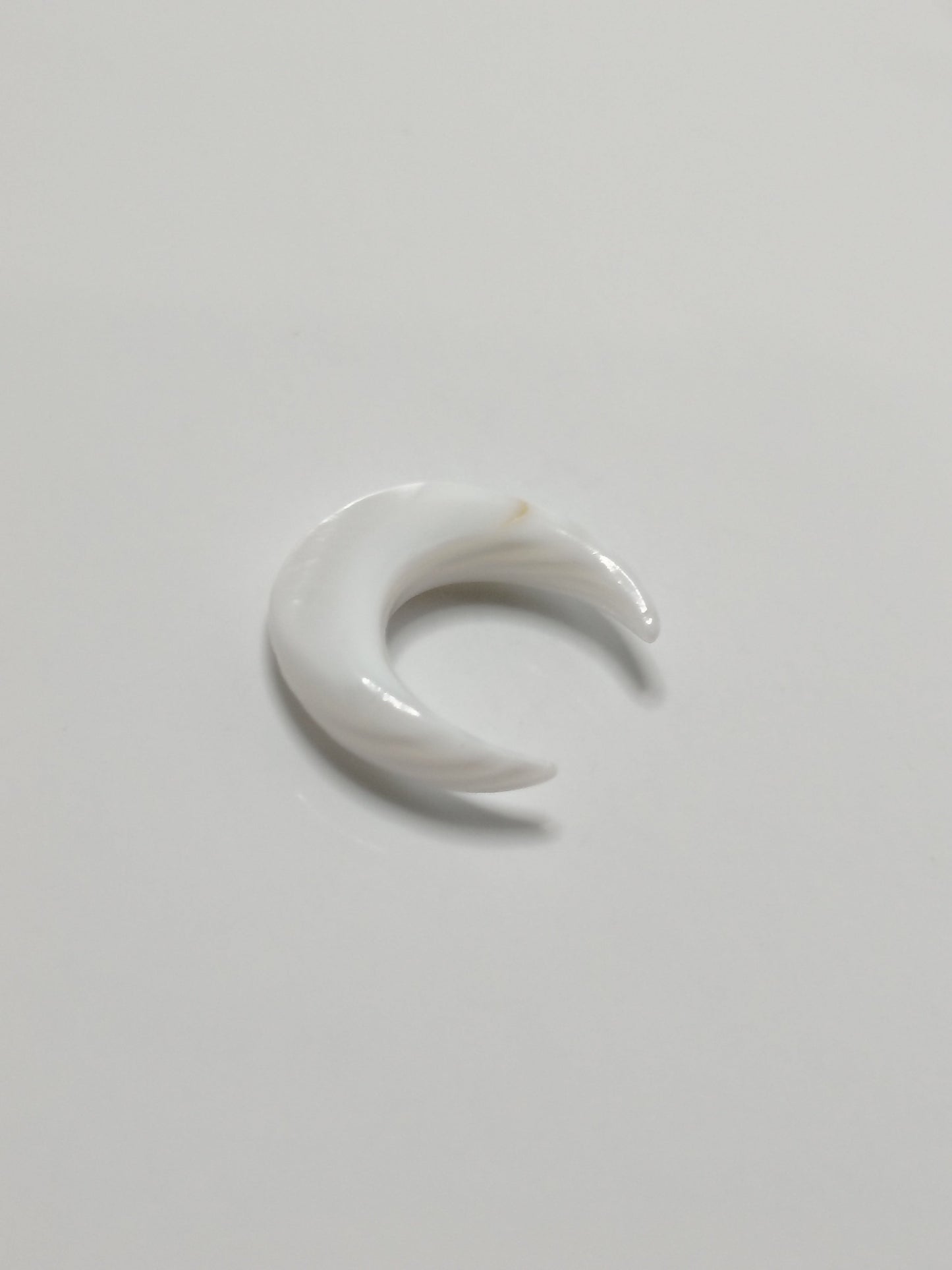 DEMI Blanc nacré transparent NACRE Or COrNE
