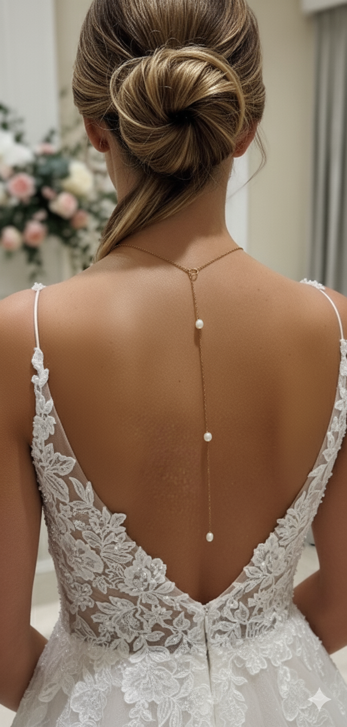Collier Mariage – Perles d’Eau Douce & Dorure Or Fin 24 carats