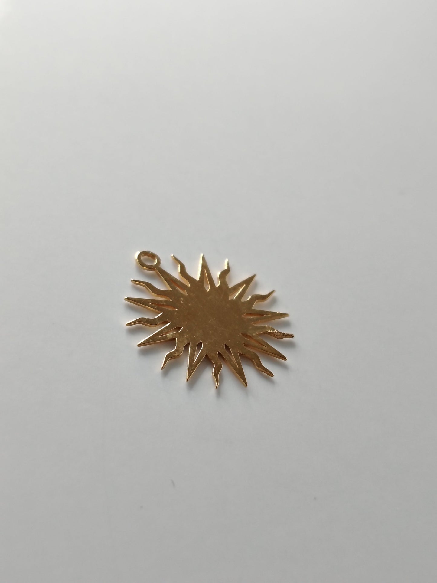 PENDENTIF Rose clair 16 MM