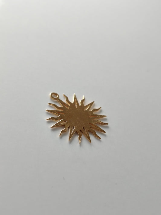 PENDENTIF Rose clair 16 MM