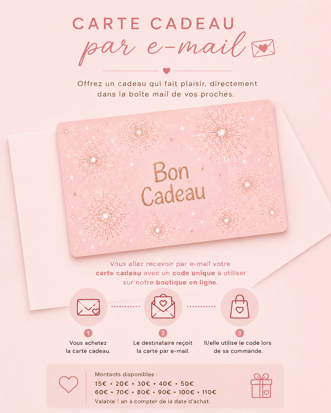 Carte Cadeau par e-mail