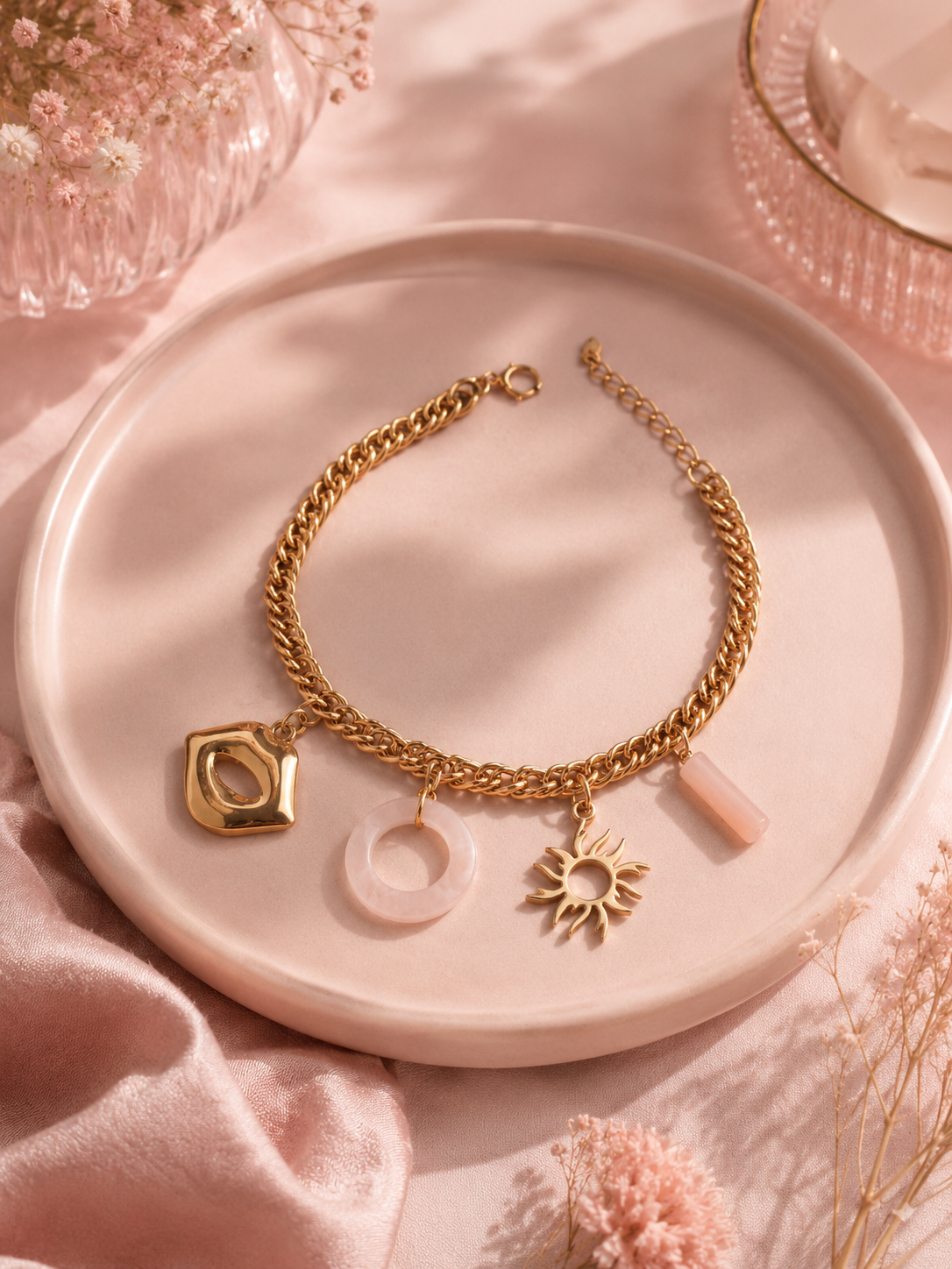 SOLÉA – Bracelet Soleil Doré à l’Or Fin 24 Carats